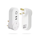 Smart Wi-Fi Plug with USB Charger