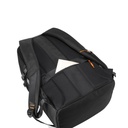 Porodo Gaming PU Laptop Backpack With USB-C Port and PS5 - back side1 Black