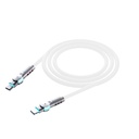 Porodo Double Head Rotate Cable PD, Type- C to Apple 30W: 1M