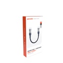Porodo Braided 60W PD C to C Fast Charging Cable with Transparent Head 35cm