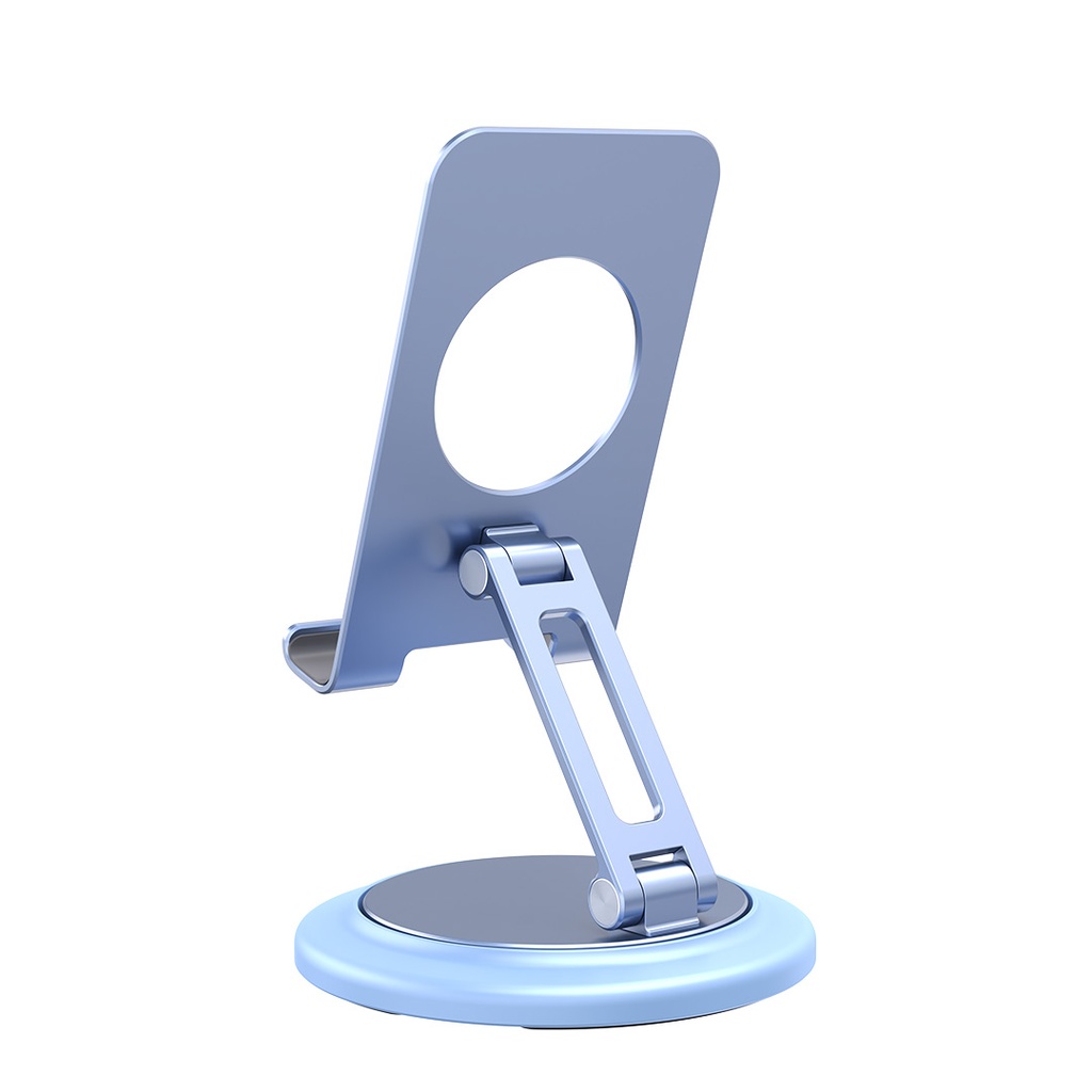 Porodo Holders & Stand Angle Adjustable Phone Stand 360 Rotatable Blue [PD-AC360APS-BU]