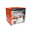 Porodo LifeStyle 88W 4in1 Mini Food Processor - White