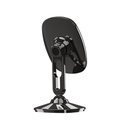 Porodo Holders & Stand Stereoscopic Rotation Magnetic Car Mount Embedded Magnet Black [PD-STRMCM-BK]