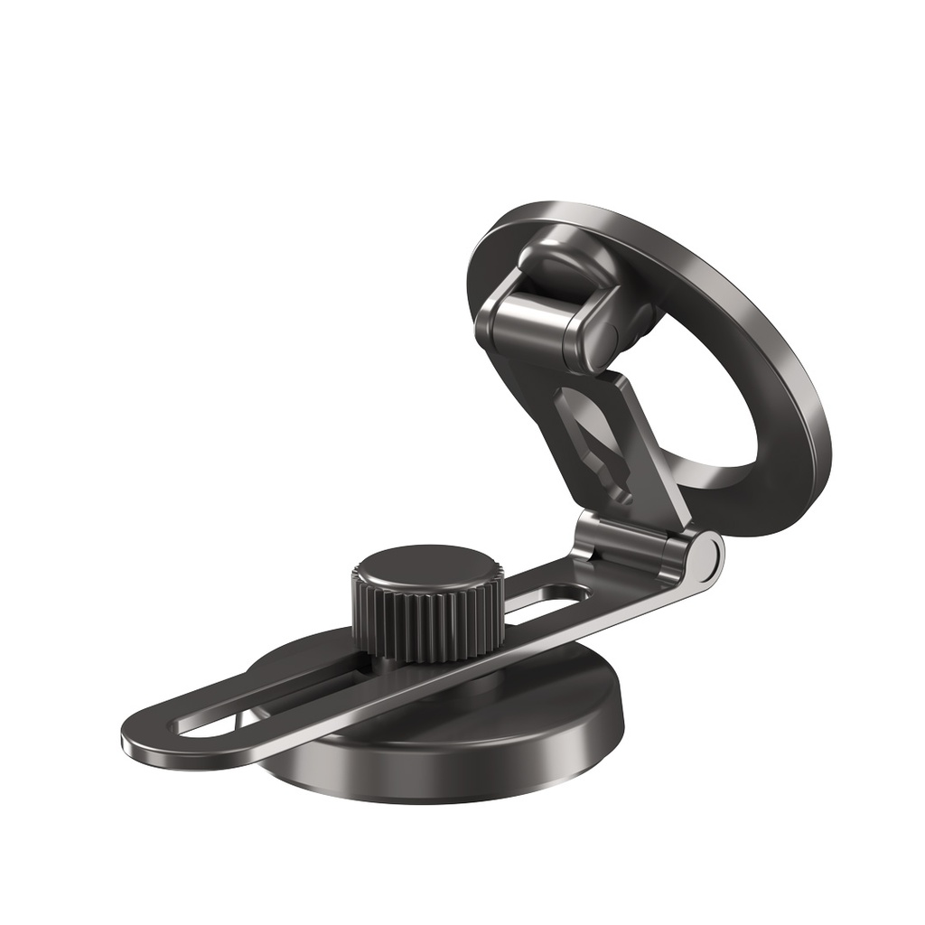Porodo Holders & Stand Magesafe Magnet Mount 360 Rotation Black [PD-MGMDFR-BK]