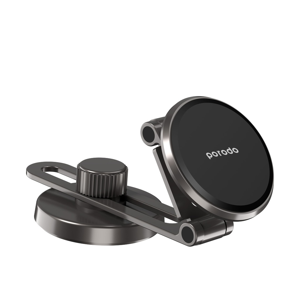 Porodo Holders & Stand Magnetic Mount Double Rotation Black [PD-MGCRMFR-BK]
