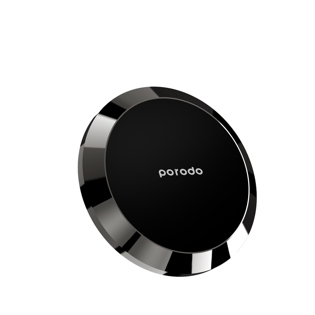 Porodo Holders & Stand Magnetic Car Mount Strong Magnetic Hold Black [PD-5CDSCMCR-BK]