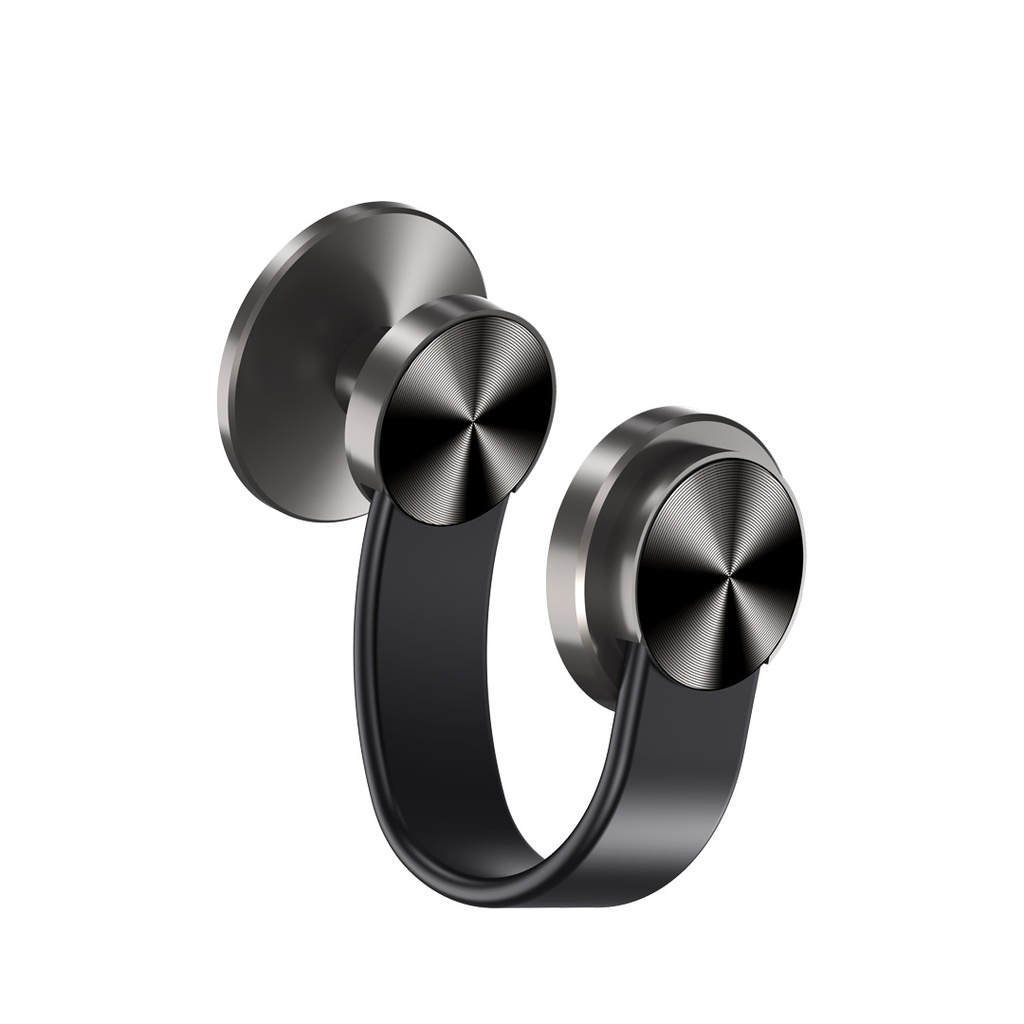 Porodo Holder & Stand Magesafe Car Mount Magnetic Head Black [PD-MGHSCM-BK]