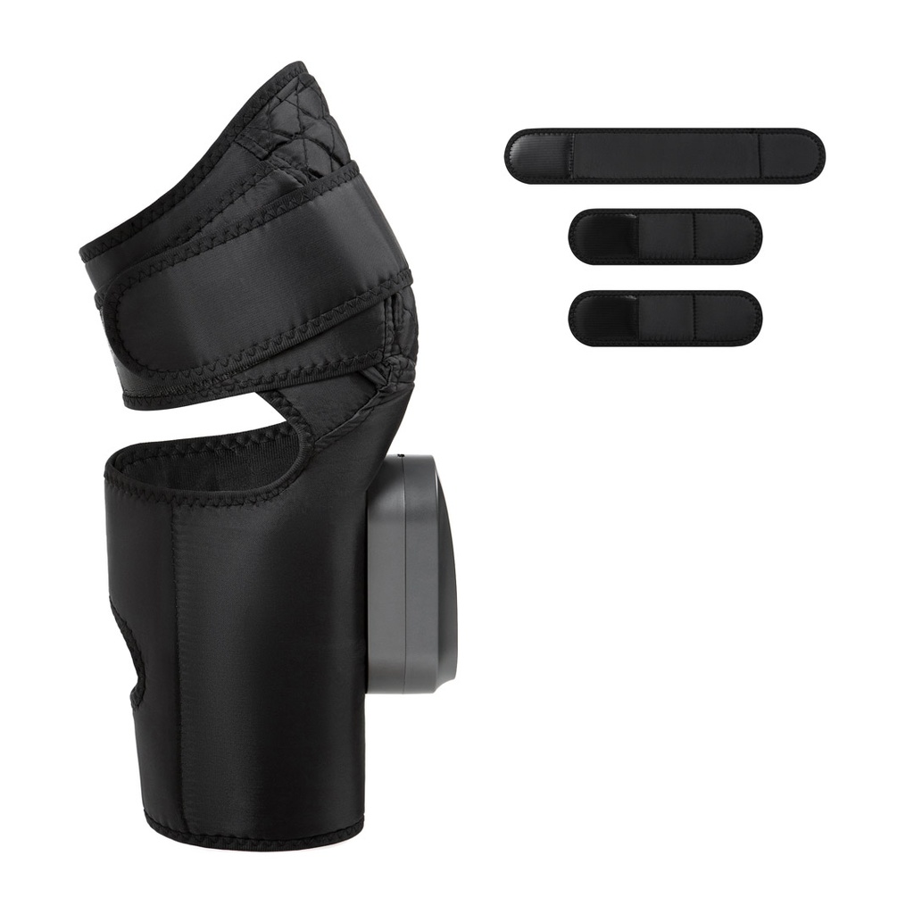 Porodo Self Care Knee And Calf Massager Portable Black [PD-KNCFMS-GY]