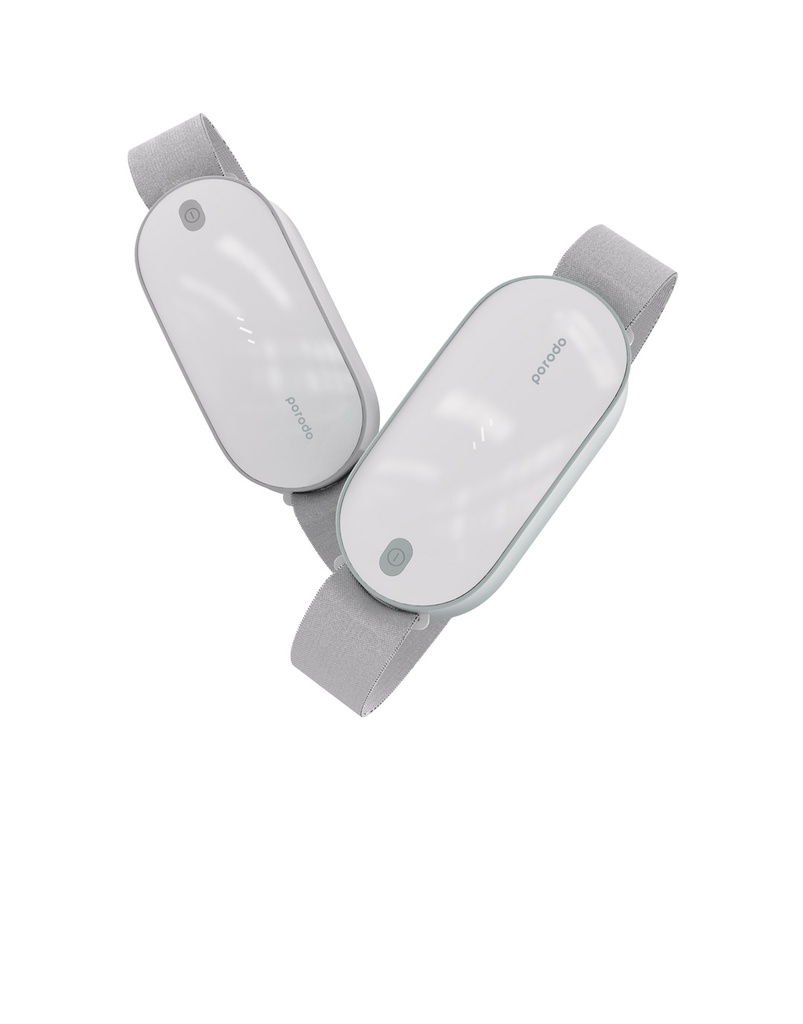 Porodo Self Care Hammering Waist Massager Fatigue Reduction White [PD-HMRWMS-WH]
