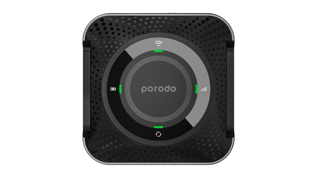 Porodo Modem & Router portable CPE MiFi Wireless Router 4000mAh Black Grey [PD-4GCPMF-BKGY]