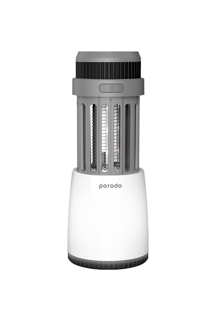 Porodo LifeStyle Flash Light & Torch Outdoor Lamp LED Mosquito Lure Bead BlackGrey [PD-LS5WLMZ]