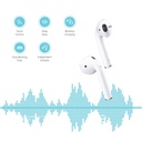 Porodo Blue Deep Bass Wireless Earbuds Pro 2 with Swipe Volume