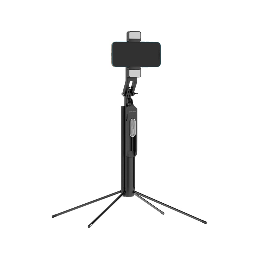 Porodo Holders &  Stand Selfie Stand  Rotatable Black [PD-SLSEDTR-BK]
