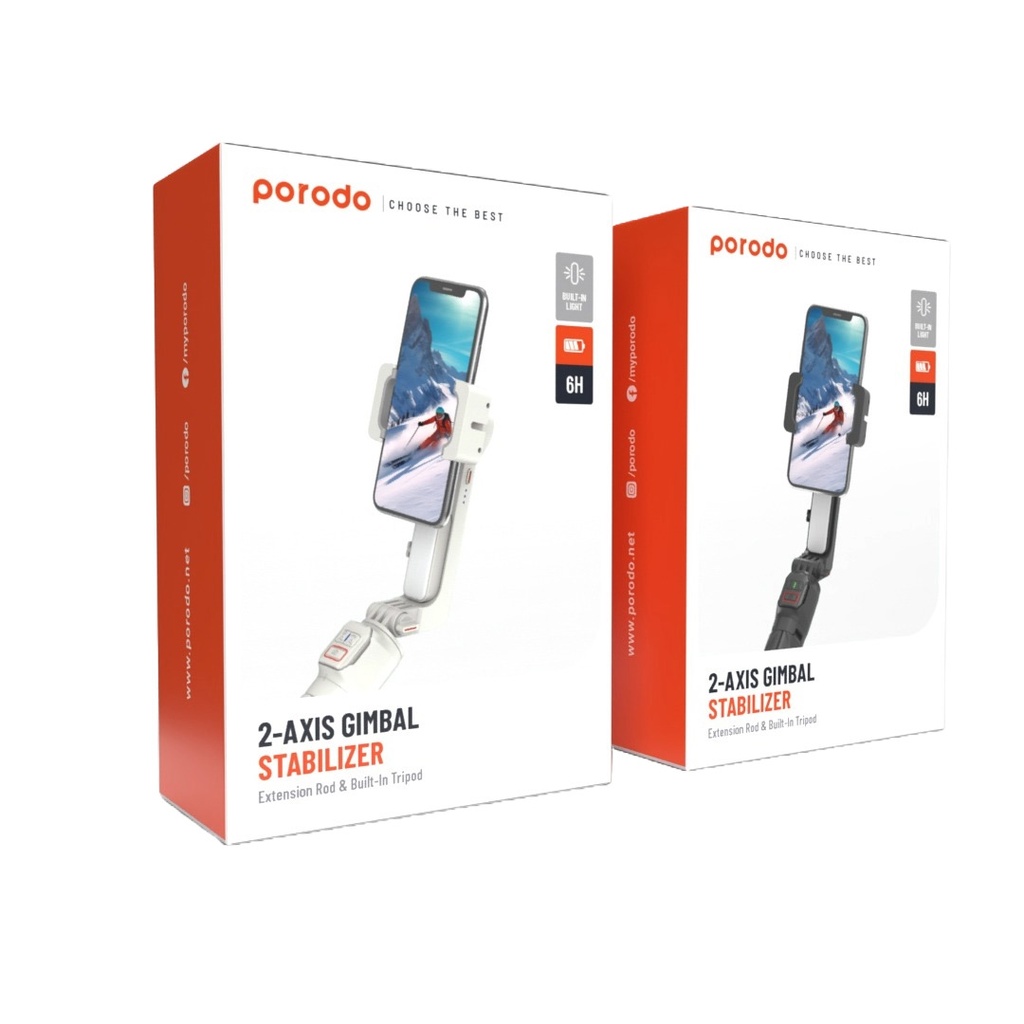 Porodo Holders & Stand Gimbal Stabilizer FPV Mode [PD-ASGMRC]