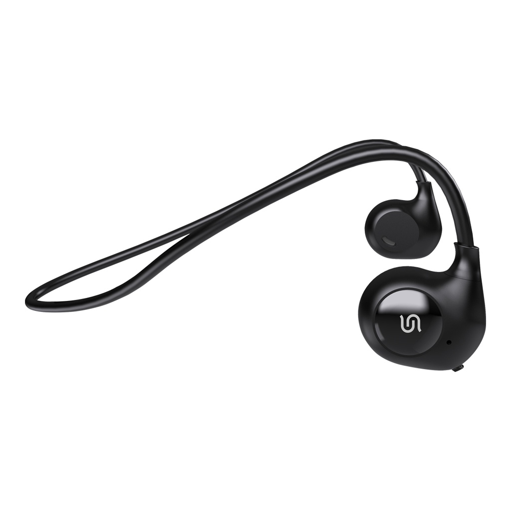 Porodo Soundtec Earbuds & Headphone Akitiv Air Conduction Neckband Enhanced Bass Black [PD-STF03N-BK]