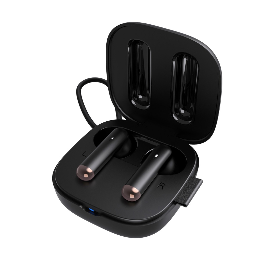 Porodo Soundtec Earbuds & Headphone Jardin True Wireless Compatible & Compact Black [PD-STF04F-BK]