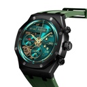 Porodo Smart Watch & Strap CristalloAP Smart Watch Water Resistant Level IP68 Black [PD-CRISTALLOAP-BK]