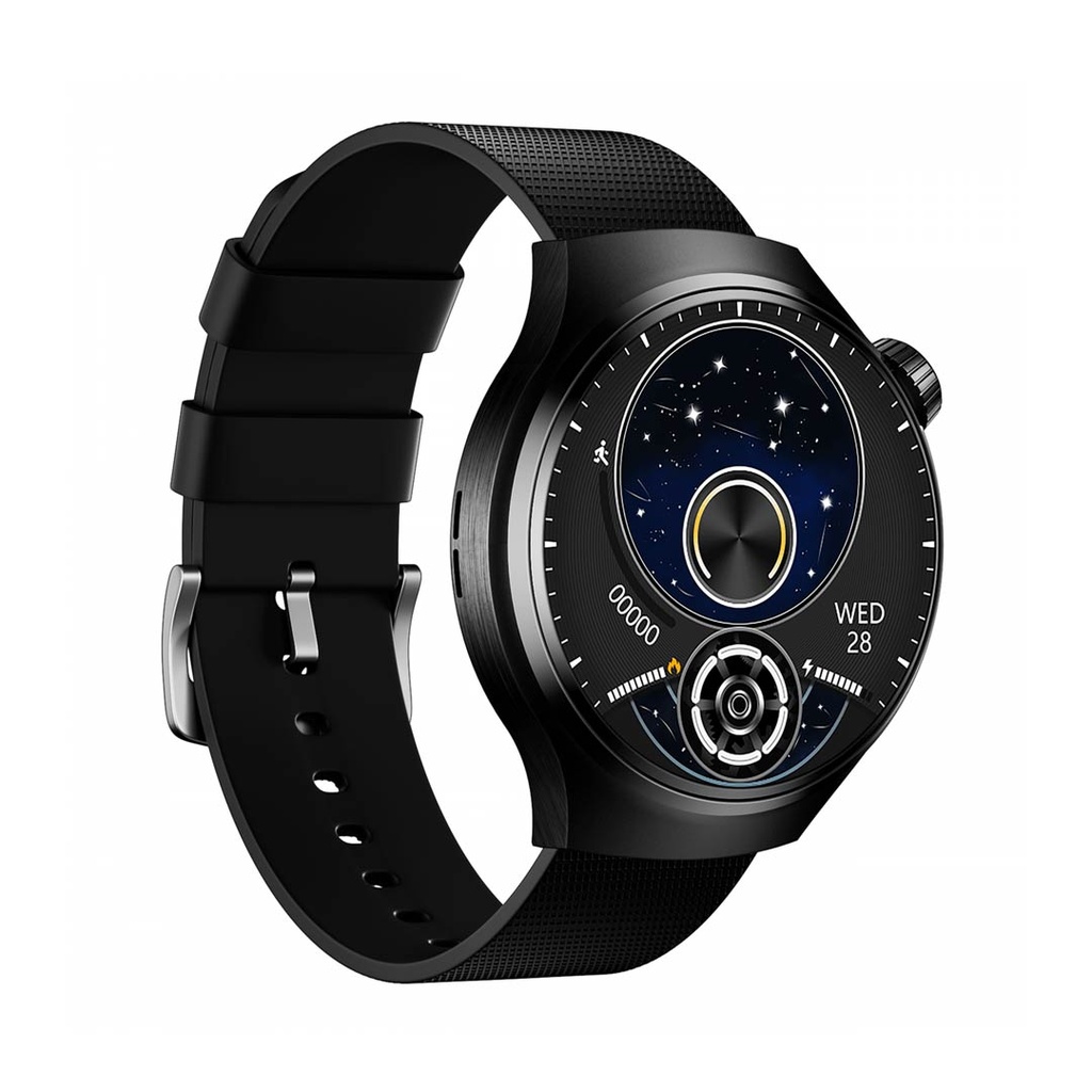 Porodo Smart Watch & Strap Sfera Amoled Smart Watch Health Monitoring Black [PD-SFERA-BK]