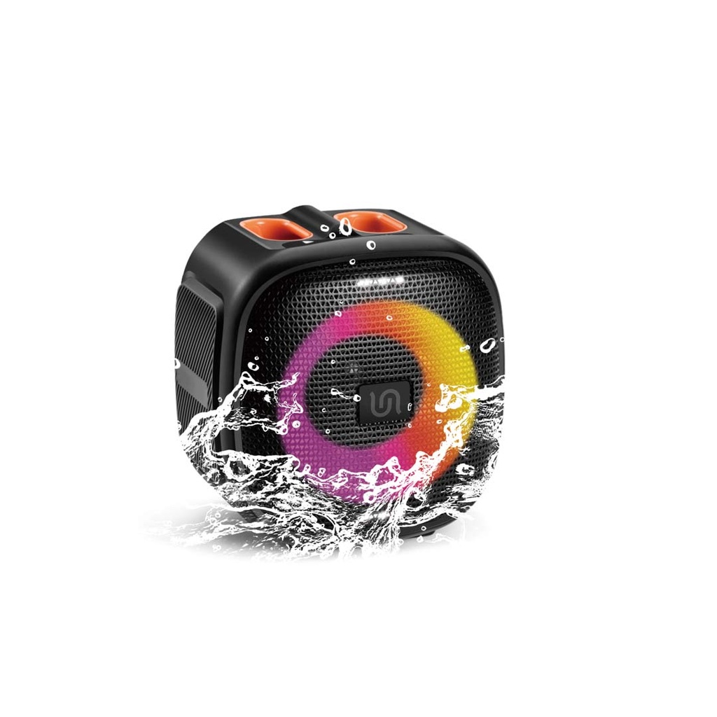 Porodo Soundtec Portable Speaker 3H Charging Time [PD-STRGBS-BK]