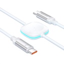 Porodo Cable & Charger Data & Charge Cable 60W PD White [PD-2N1CCWC-WH]
