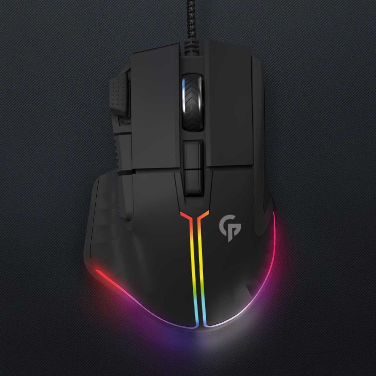 Gaming Mouse, 8D Wired with RGB Lighting Effects3