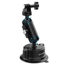 Porodo Holders &  Stand Phone & Camera Mount Double Layer Suction Black [ PD-2N1MCSB-BK]