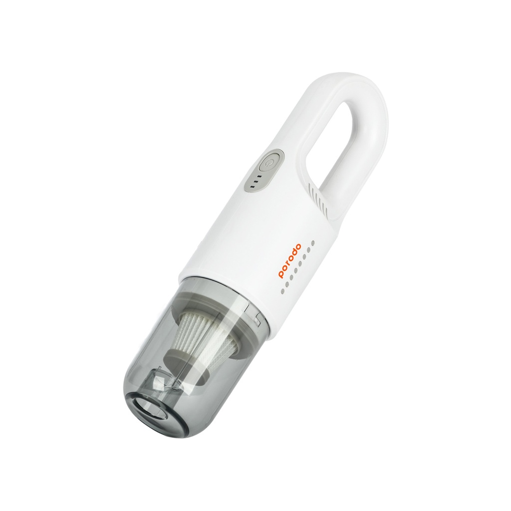 Porodo Vacuum Cleaner Portable Vacuum Cleaner Light Weight White [PD-LSPVC-WH]