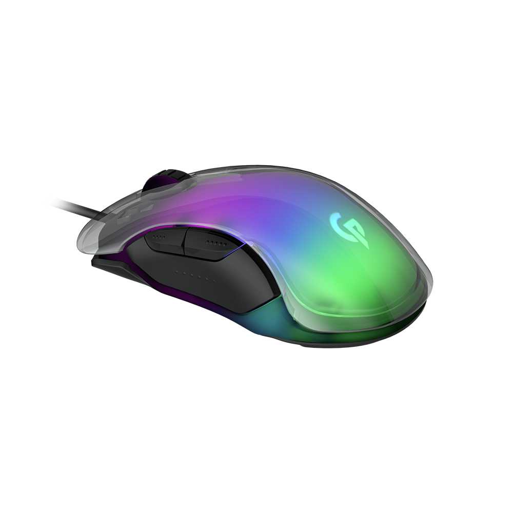 Gaming Mouse RGB 8D Crystal Shell 12800 DPI1