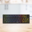 Gaming Keyboard (Mechanical ) with Wired and Bluetooth ( English / Arabic )1