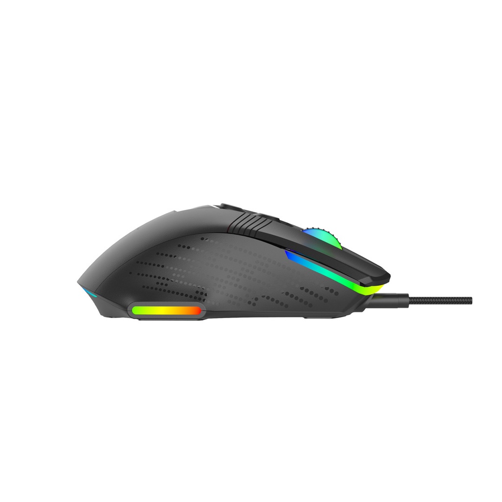 Porodo Gaming Keyboard & Mouse 9D Wired Mouse 10 Million Clicks Black [PDX320]