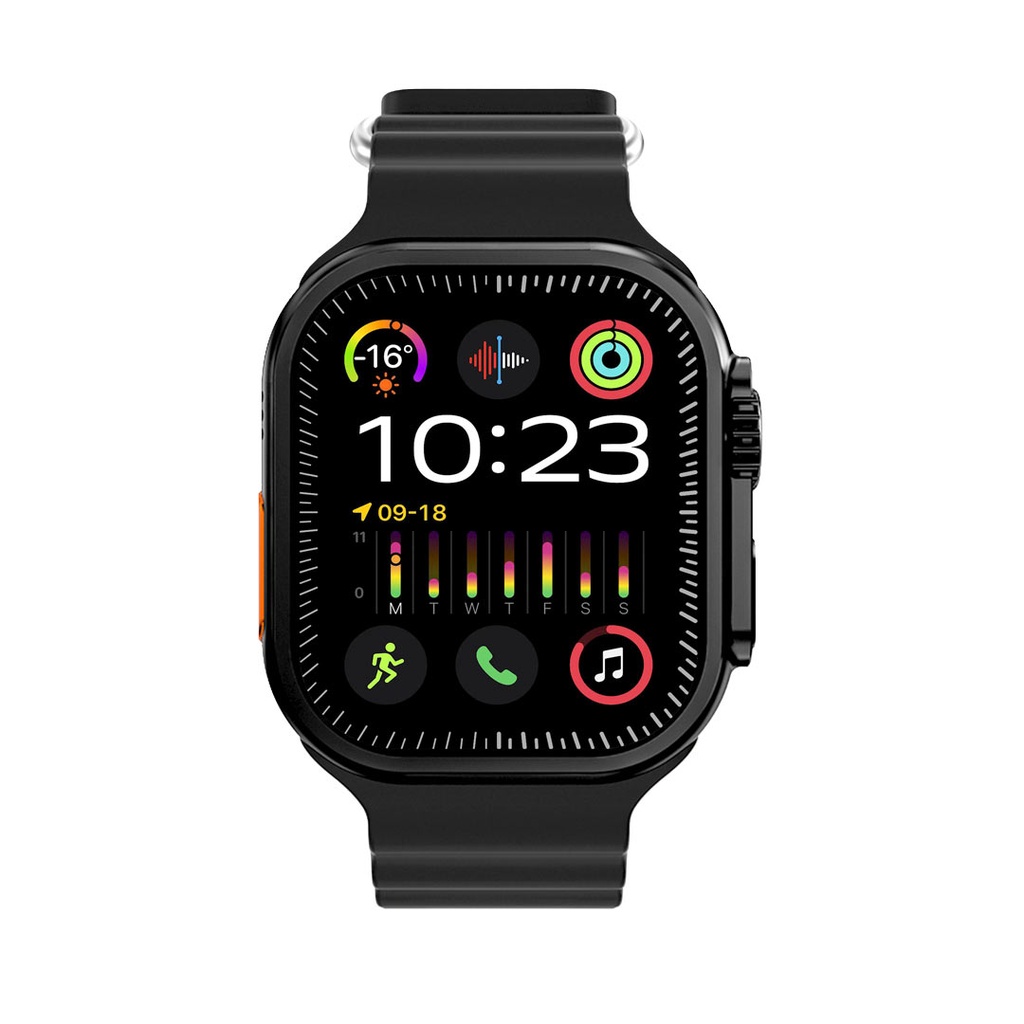 Porodo Blue Watch Ultra with Motion Gestures