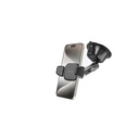 Porodo Holder & Stand Cradle Suction Cup Non Gel Pad phone Mount Horizontal & Vertical Black [PD-CSCPM-BK]