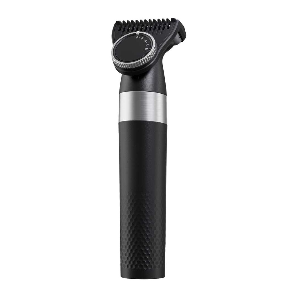 Porodo Self Care LifeStyle Rechargeable One Blade Trimmer 600mAh 130 Minutes Charging Time Black [PD-LSROBT-BK]