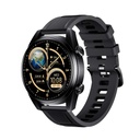 Porodo Nebula Smart Watch Black dial with Black Silicone Band	