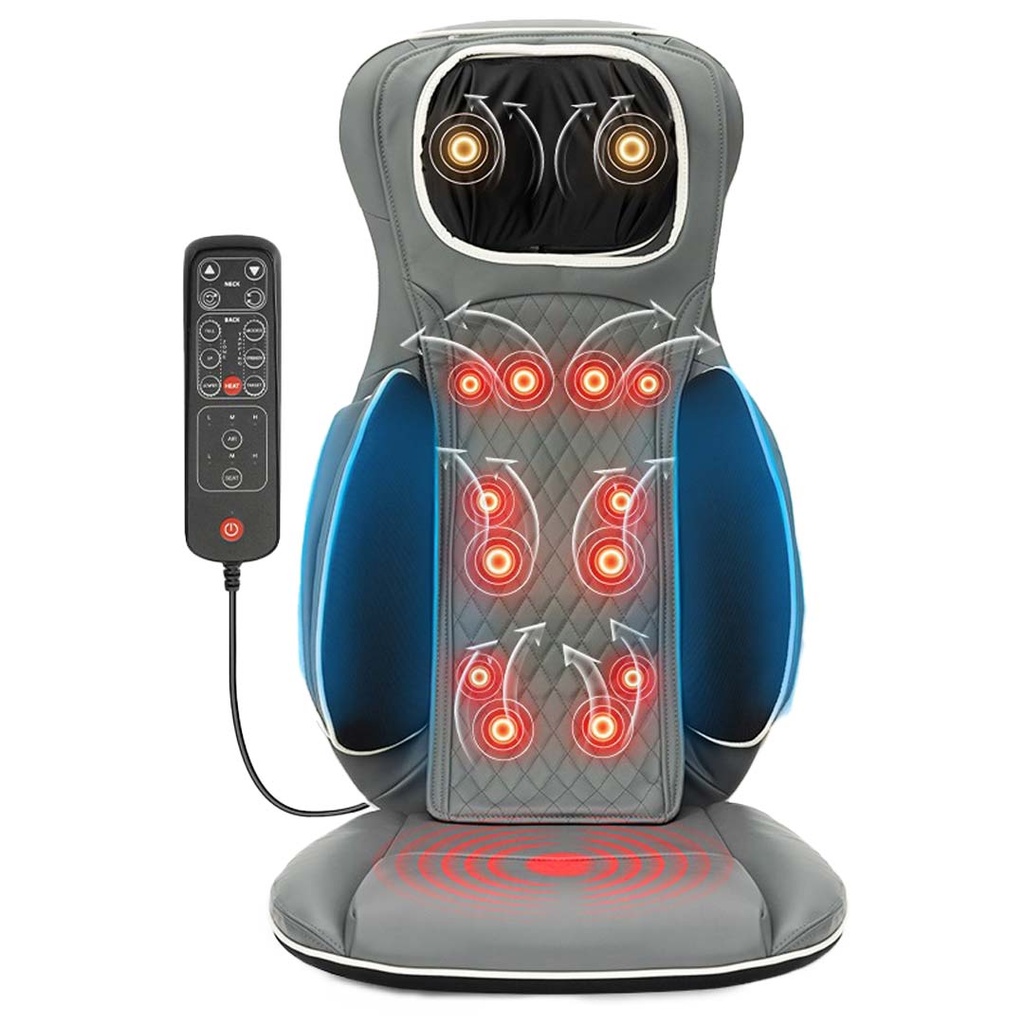 Porodo LifeStyle Neck and Back Massager - Dark Grey	