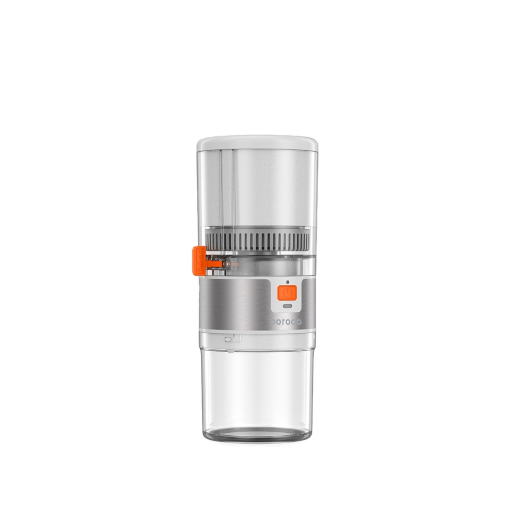 Porodo Lifestyle Portable Slow Juicer 55W - White / Orange