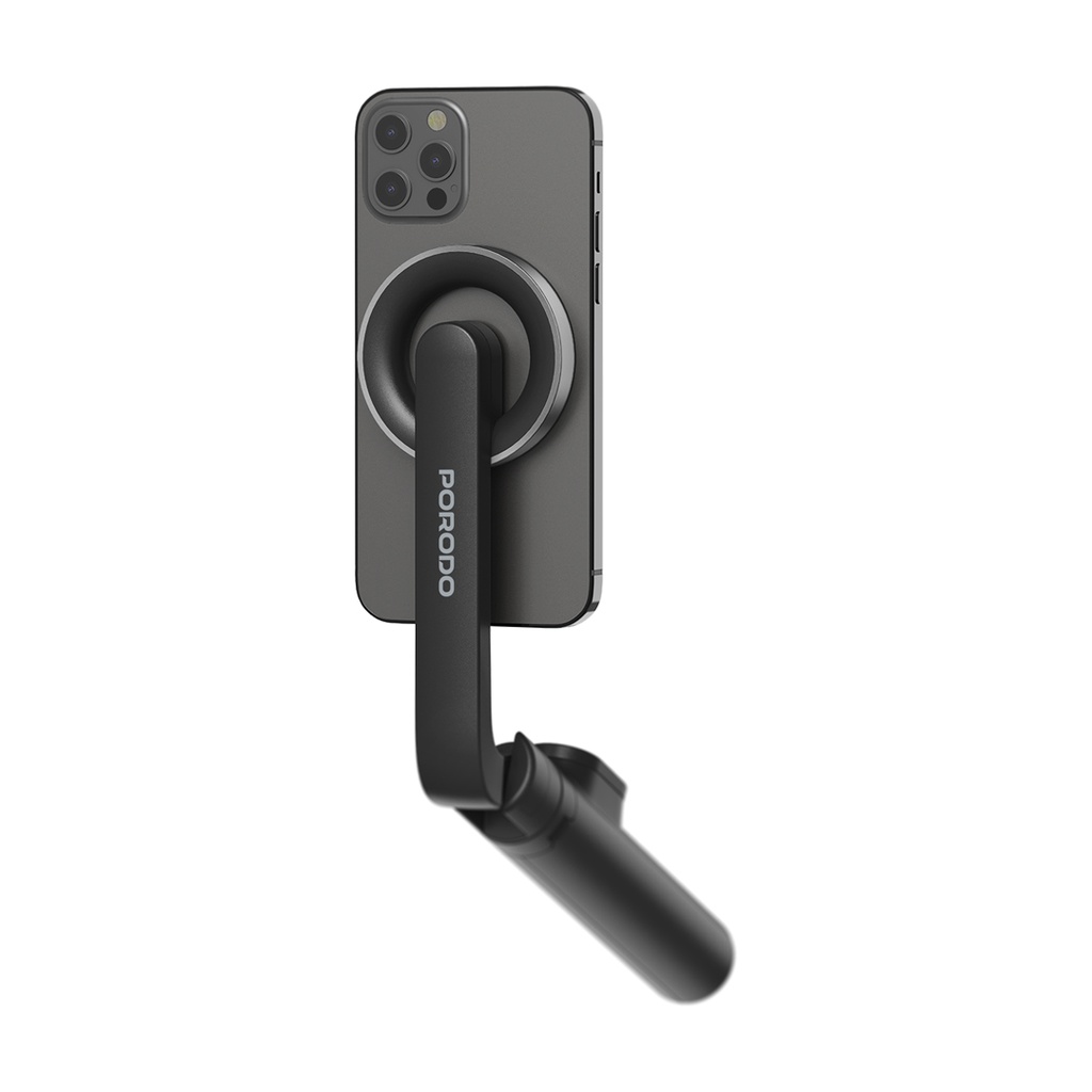 Porodo Magnetic Magsafe Selfie Tripod - Black