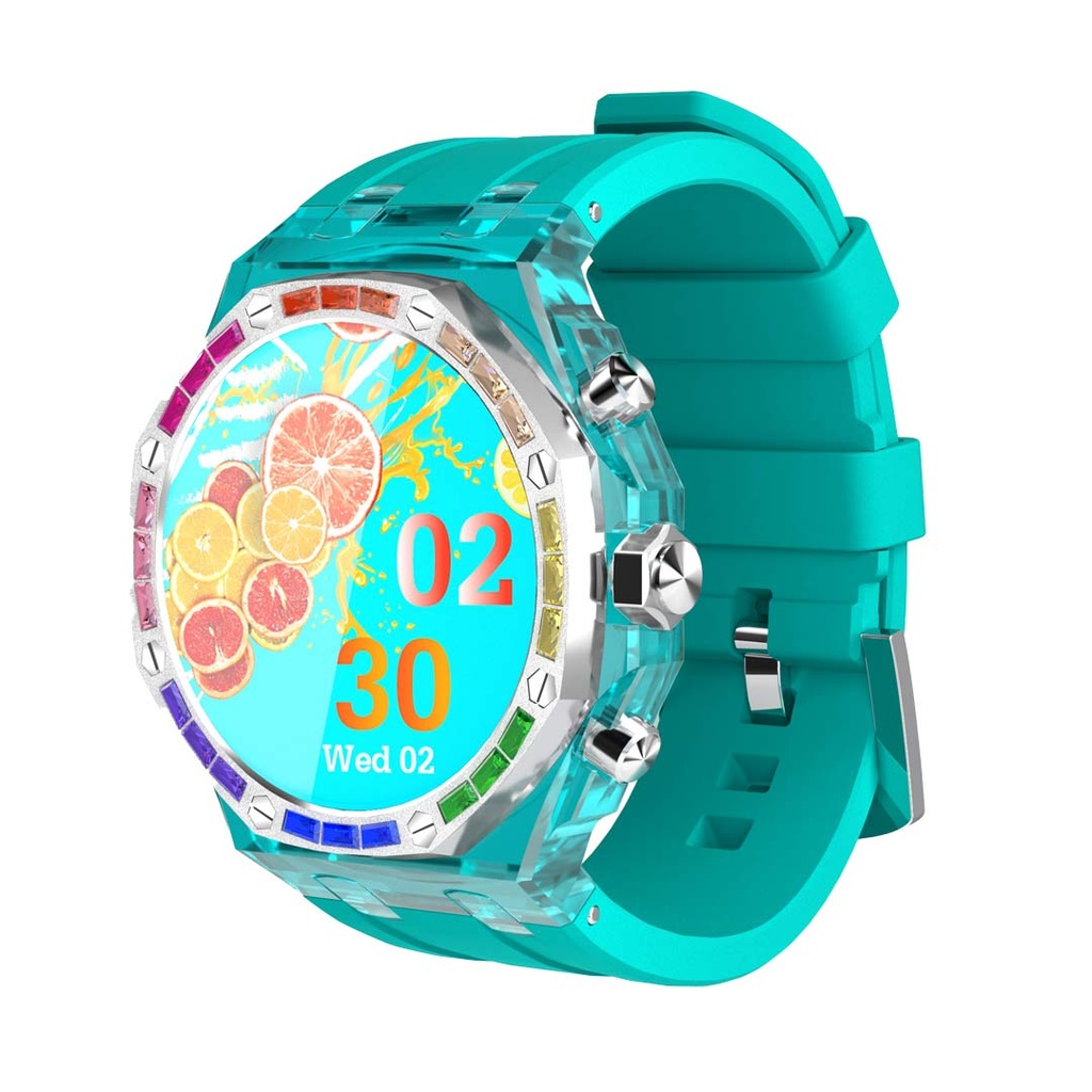 Porodo Transparent Cristallo AP Smartwatch  AMOLED Display