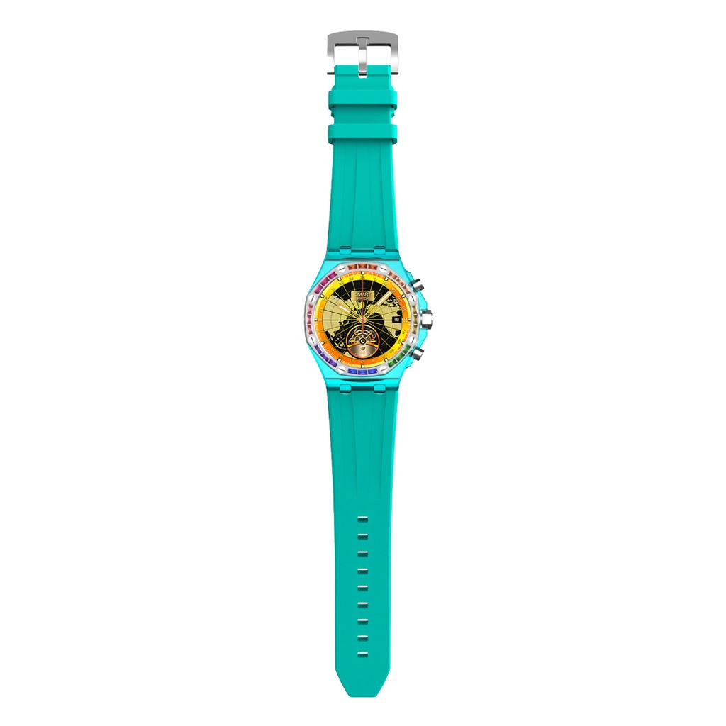 Porodo Transparent Cristallo AP Smartwatch  AMOLED Display