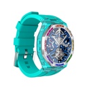 Porodo Transparent Cristallo AP Smartwatch  AMOLED Display