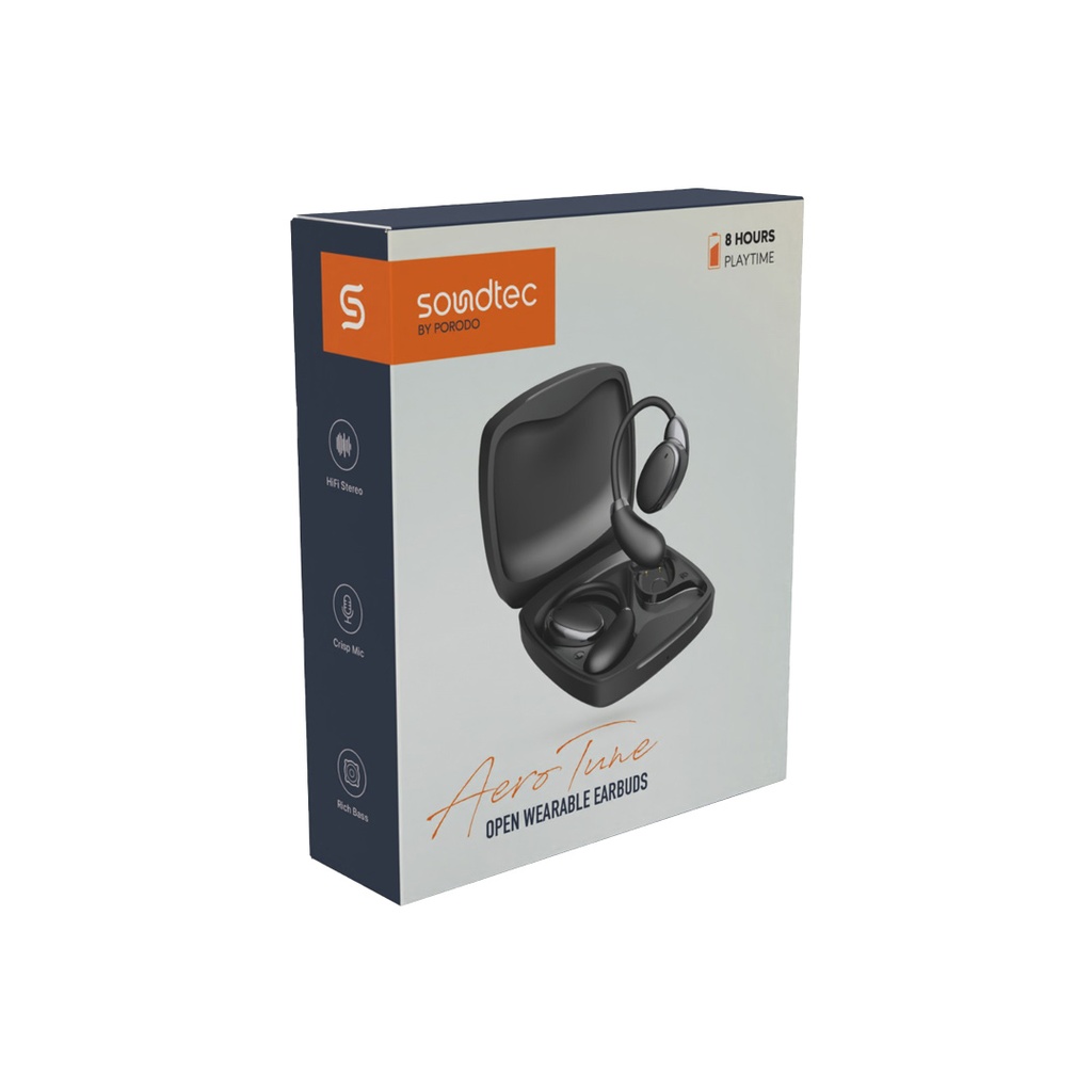 Soundtec By Porodo Aero Tune Open Wearable Earbuds