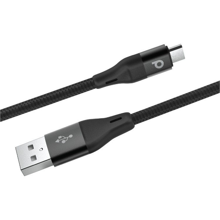Braided Micro USB Cable 1.2M 2.4A (Aluminum)