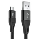 Braided Micro USB Cable 1.2M 2.4A Aluminum
