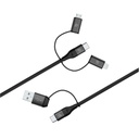 All in One Aluminum Braided Cable 1.2M 2.4A