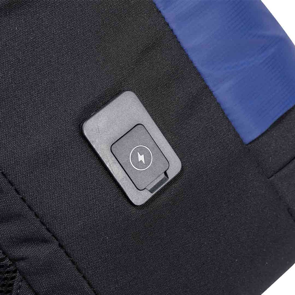Porodo Lifestyle Urban Laptop Backpack - Black/Blue