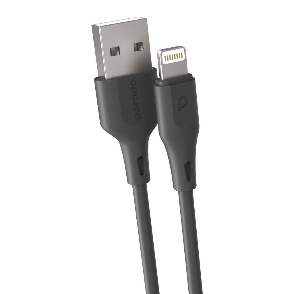 Porodo USB Cable Lightning Connector Durable Fast Charge and Data Cable