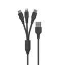 Charging Cable PVC 3 in 1 Cable