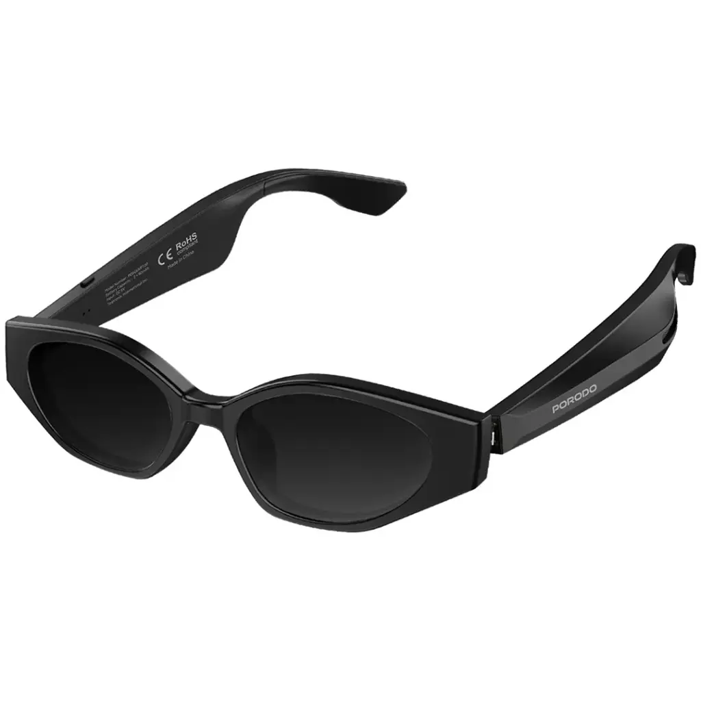 Porodo Lifestyle Tivora Audio Smart Sunglasses - Black4.webp