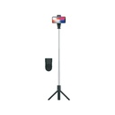 Porodo Bluetooth Selfie Stick with Tripod Stand & Detachable Remote Shutter