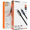 Porodo Aluminum USB-C to USB-C Cable - Black2.webp